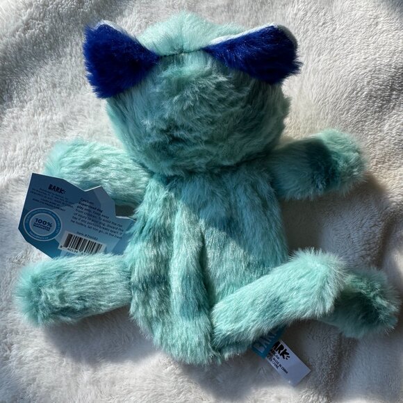 NWT Bark Box SLOBBERTOOTH TIGER Plush Dog Toy, Blue, Size M/L 20+ lbs. Dogs - Picture 13 of 16